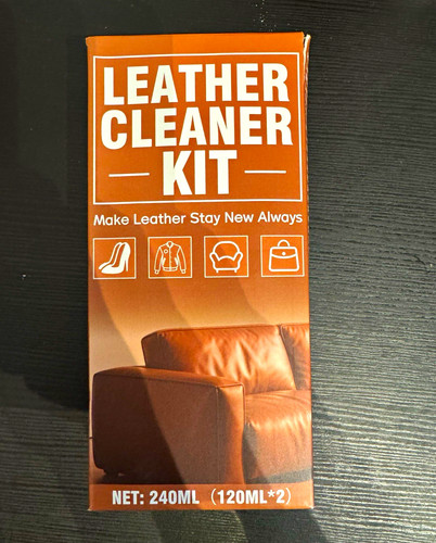 Leather cleaner kit 240ml - cleaner,