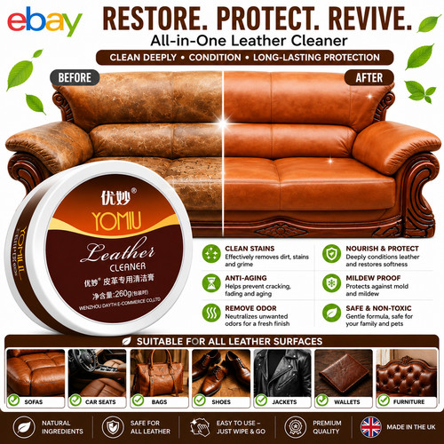 Leather conditioner cleaner - conditioner,