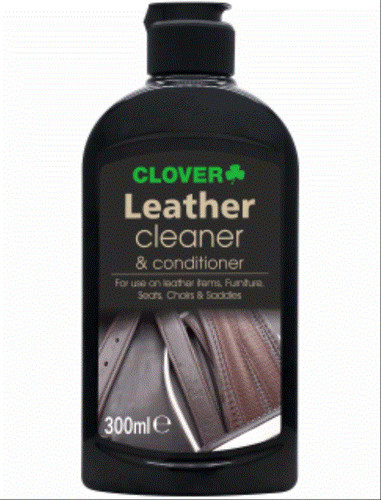 Leather cleaner and - leather,