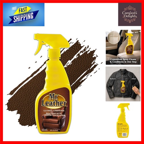 Leather cleaner and - leather,