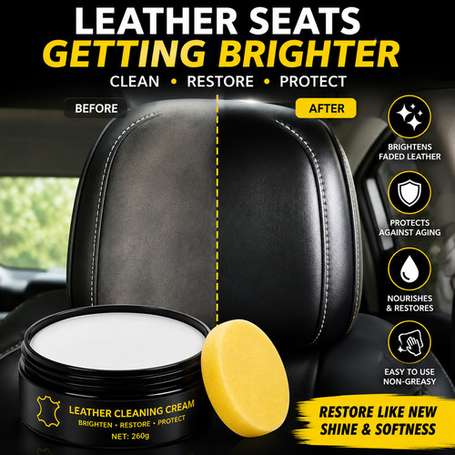 Leather care cream conditioner - care,